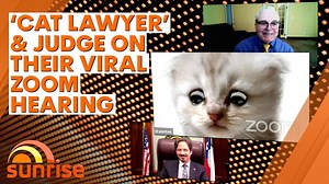 A livestream of a virtual court proceeding in Texas took an “appawling” turn this week, when a lawyer appeared as a cat on screen. Judge Roy Ferguson and attorney Rod Ponton joined Sunrise to explain the feline fail. | 7NEWS Australia