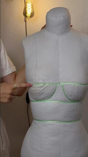 Re-padding my dress form and fixing it up for draping in the future! #dressform #diy