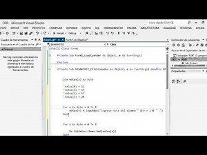 Visual Basic .NET PARTE 12: MATRIZ