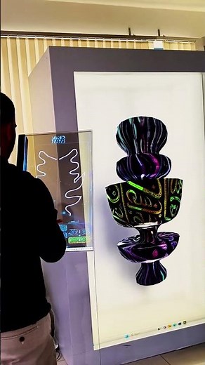 Generative AI Modeling – Stunning 3D Visuals on Holobox Display | 3D Hologram Dubai