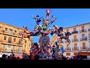 Spain Fallas de Valencia 2023 Walking Tour Before Cremà or Burning of Statues