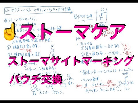 ストーマケア〜ストーマサイトマーキング・パウチ交換〜