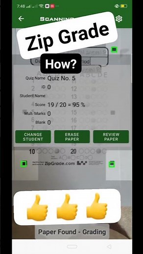 Zip Grade #reels #zipgrade #multiplechoicequestions #multiplechoice #depedteachers
