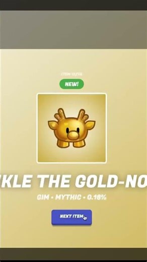 Getting The Mythic Reinkle The Gold-Nosed In Gimkit