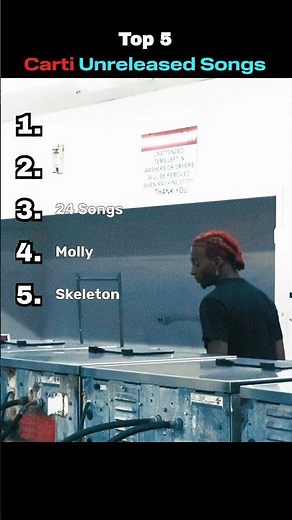 Top 5 Carti Unreleased Songs