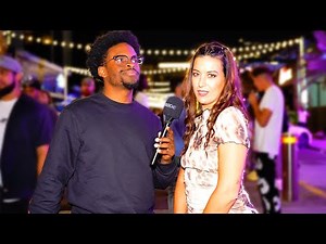 Adult Actress Vicky Banxx Tells Me Her Type! | Public Interview