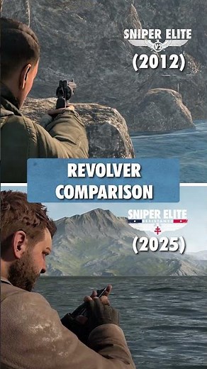 Sniper Elite | REVOLVER Evolution, Weapons, Reloads, Authenticity