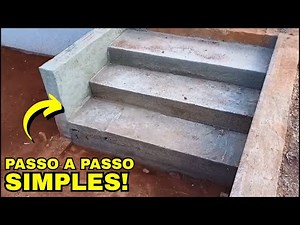 Simple and Quick Concrete Staircase – Do It Yourself!