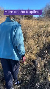 My mom’s first time on the trapline! Last trap we checked had a big ole opossum! | SheTraps