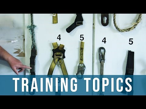 Fall Protection Training Topics | Training Workers to use Fall Protection
