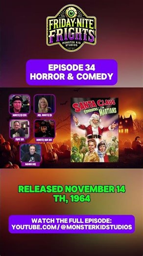 FRIDAY NITE FRIGHTS: ANNIVERSARY MOVIE! #monsterkid #horrorandcomedy #moviegenres #monsterkidstudios