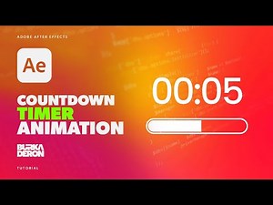 Countdown Timer Tutorial in Adobe After Effects No Plugins