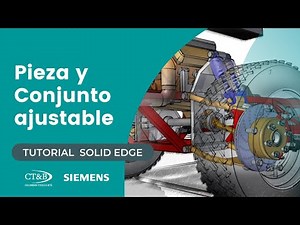 Tutorial - Pieza y Conjunto ajustable en Solid Edge