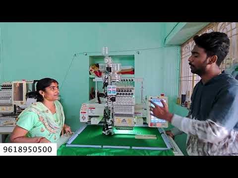 First device fitted to the other machines, Mh Computer Embroidery #computerembroiderymachine