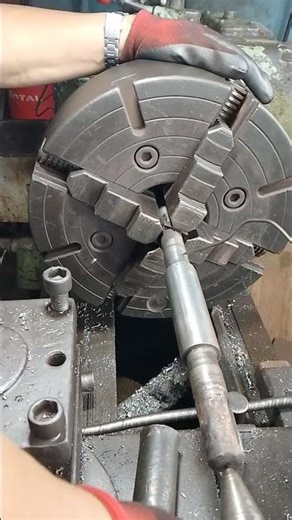 ALIGNMENT A SHAFTING FOR MACHINING #machineshop #shortvideo