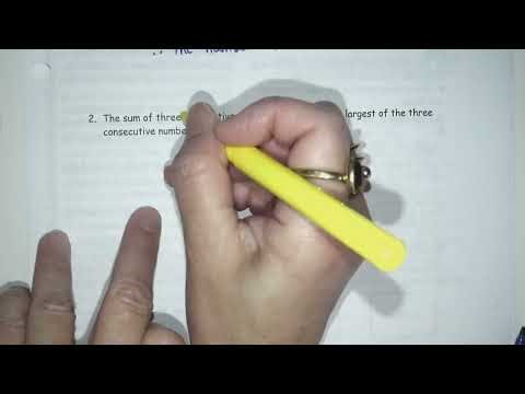 MTH1W1 4.5 Modelling with Algebra INTRO TO WORD PROBLEMS Part 4