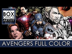 DRAWING THE AVENGERS: FULL COLOR VERSION
