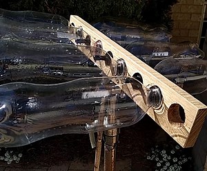 Upcycled Bottle Hang Drum