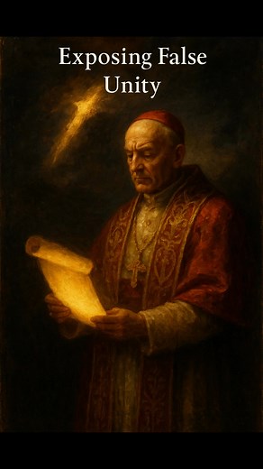 Pope Pius XI Exposes the Lie of False Unity Pope Pius XI saw the danger long before our time. In his encyclical Mortalium Animos he warned that unity without truth is not from God. It is a false unity built on compromise, silence toward error, and the belief that all religions can be treated as equals. True unity, he taught, can never come from diluting doctrine or adjusting the Catholic faith to fit the spirit of the age. The Deposit of Faith is a sacred trust handed down from Christ through th