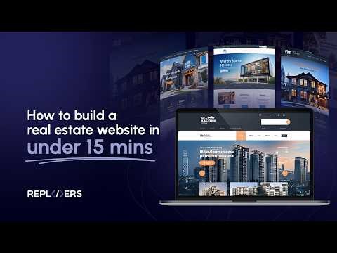 How To Build A Real Estate Website In Under 15 Minutes Using Repliers and Replit 🤯
