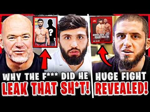 Arman Tsarukyan LEAKS Dana White's PLANS for NEXT FIGHT! MAJOR UFC EVENT REVEALED! Islam Makhachev