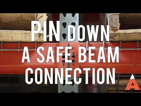 How to Secure a Safe Pallet Rack Beam Connection | Apex Companies Safety Spotlight