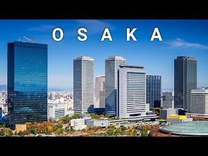 Osaka City In Japan 🇯🇵 4K |