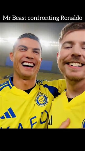 MrBeast Confronting Ronaldo 😱🔥 #mrbeast #ronaldo