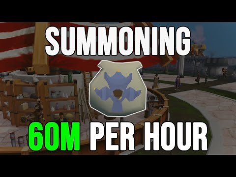 60m+/Hr Easy Summoning Money Making Guide 2022! Runescape 3