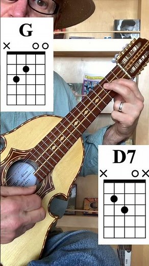 PUERTO RICAN CUATRO TIP 2: The I, V Chord Progression (cuatro puertorriqueño) #YouTubeShorts