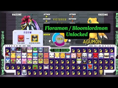 Digimon Rumble Arena Remake "Unlock Floramon / Bloomlordmon"