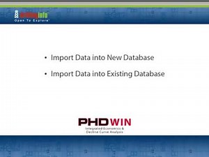 Exporting data from DrillingInfo for PHDWin import