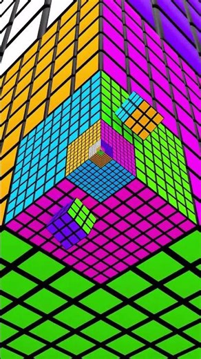 Infinite Cube Zoom 🌀