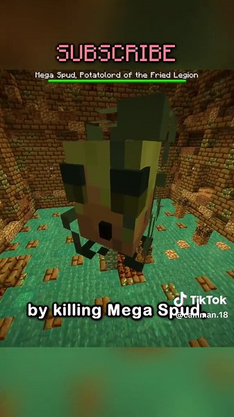 The Strongest Mob EVER In Minecraft - Defeating Mega Spud