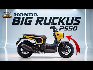 You’ve Never Seen a Scooter Like This! 2026 Honda Big Ruckus PS250 Full Review