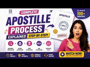 Complete Apostille Process Explained – Step-by-Step Guide!