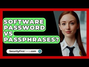 Software Password Vs Passphrases? - SecurityFirstCorp.com