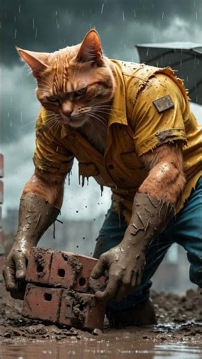 cat becomes rich by hardwork #ytshorts #popular #motivation #trending #viral