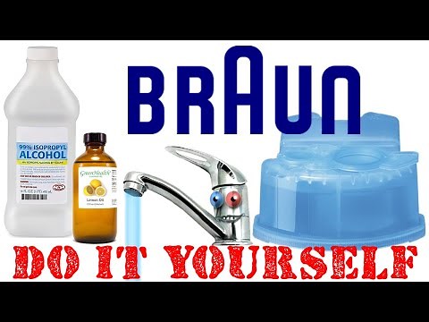 DIY - Shaver cleaning solution - Braun Clean and Renew - CCR2 Cartridge - Tutorial