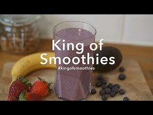 Easy healthy fruit breakfast smoothie recipe | nutritious | quick 2 minute breakfast