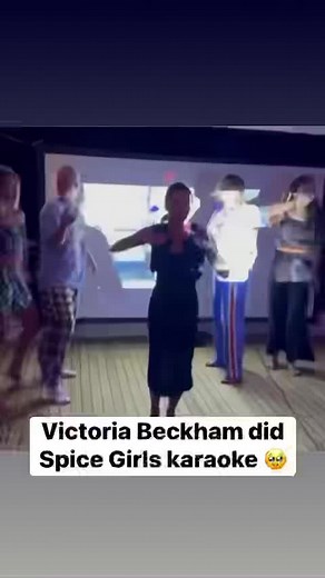 552K views · 1K reactions | What’s your go-to karaoke song? ‍ #PoshSpice’s is ‘Stop’  #SpiceGirls #VictoriaBeckham #DavidBeckham | etalk | Facebook