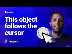 How to make an object that follows the cursor in Figma?