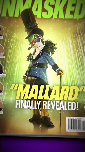 Sneak Peek: Mallard | Season 6 | THE MASKED SINGER #Shorts