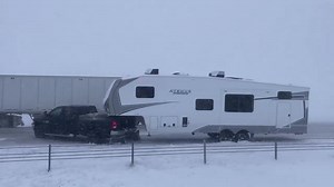 1M views · 4.5K reactions | Heads up drivers: Video from Minnesota State Patrol Sgt. Jesse Grabow shows several semis piled up in the Westbound lanes of I-94 around milepost 7. Traffic is being diverted at exit 15. Grabow says there were no life-threatening injuries in this incident. To keep track of weather and road conditions click here: https://www.valleynewslive.com/weather/ | Valley News Live | Facebook