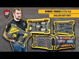 5 Ways You Can Organise Tools into the DeWalt Toughsystem Trays!