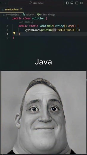 Printing Hello World In Different Languages || Unlock Your Developer Potential! 🚀 #coding #funny