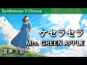 【混声合唱】ケセラセラ／Mrs. GREEN APPLE（西條太貴編曲）