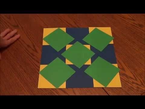 Making Paper Quilt Squares
