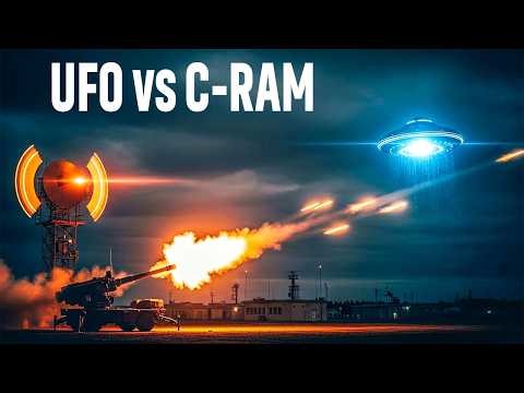 C-RAM vs UFO 🚀🛸 | Counter-Rocket, Artillery, and Mortar Defense Engages Unknown Flying Object