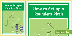How to Set up a Rounders Pitch Adult Guidance